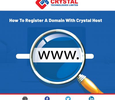 Domain Name registration made easier with crys technologies limitedtal